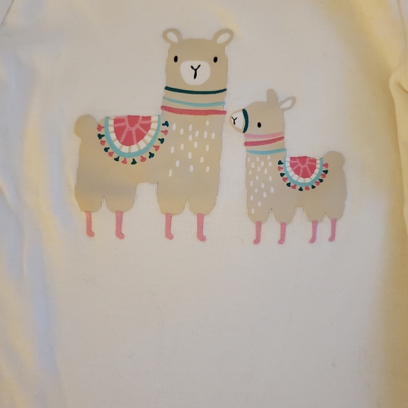 Little Me (2) Tops or Pj's 4T So cute! Lamas - Picture 2 of 7